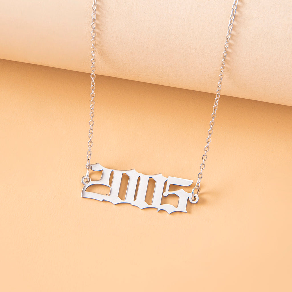 Year Number Necklaces