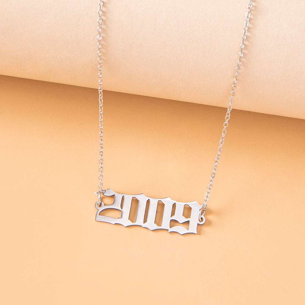 Year Number Necklaces