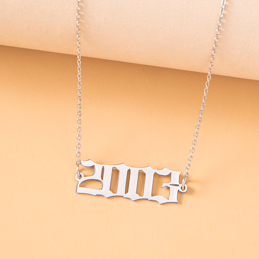 Year Number Necklaces
