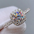 Beautiful Square Diamond Ring