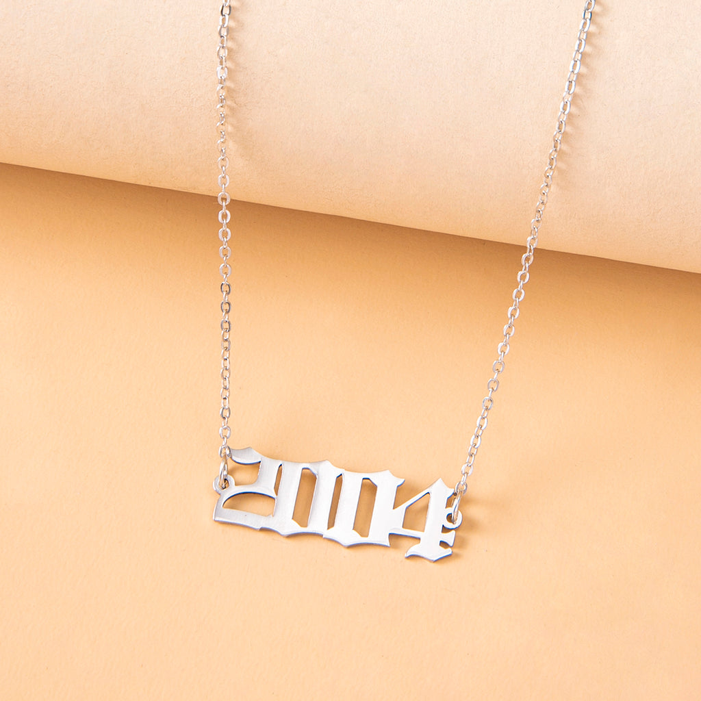 Year Number Necklaces