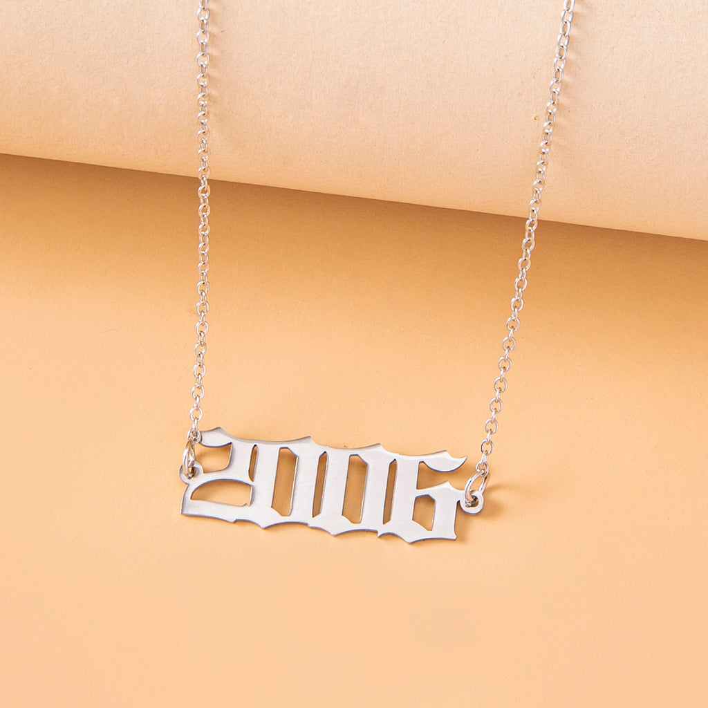 Year Number Necklaces