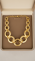 Statement Necklace In 18k Gold